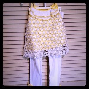 Little girls Mudpie outfit